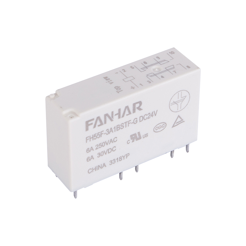 FH55F 6A Industrial Relay UL TUV CQC Compliant