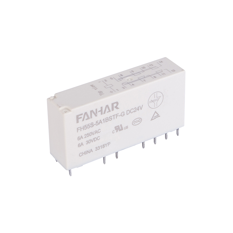 FH55S 6A Industrial Relay UL TUV CQC Compliant