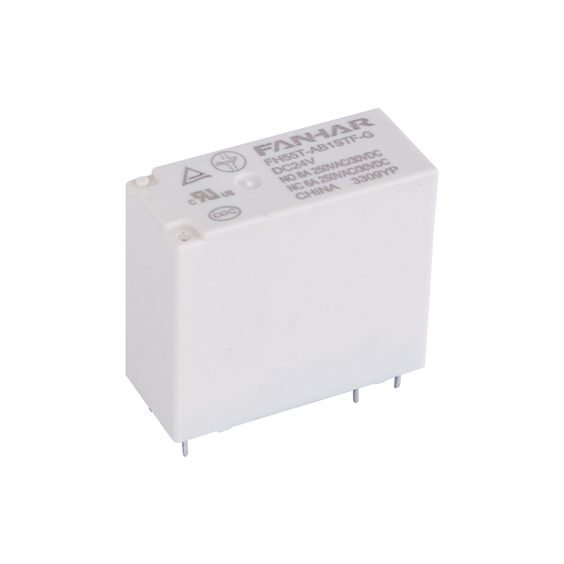 FH55T 8A Industrial Relay UL TUV CQC Compliant