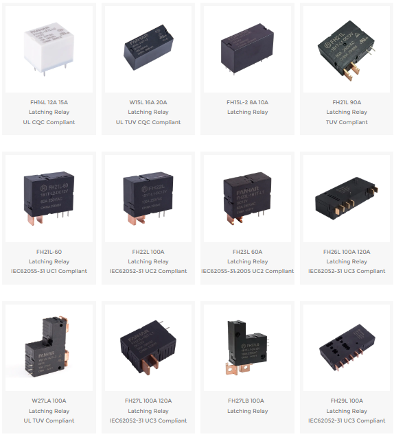 Fanhar Latching Series Relay