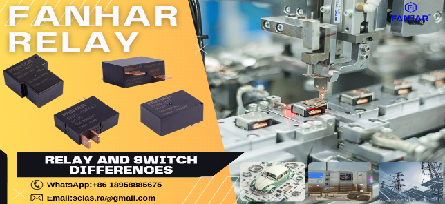 The Difference Between Relays and Switches