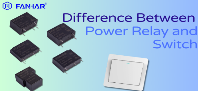 Difference Between Power Relay and Switch